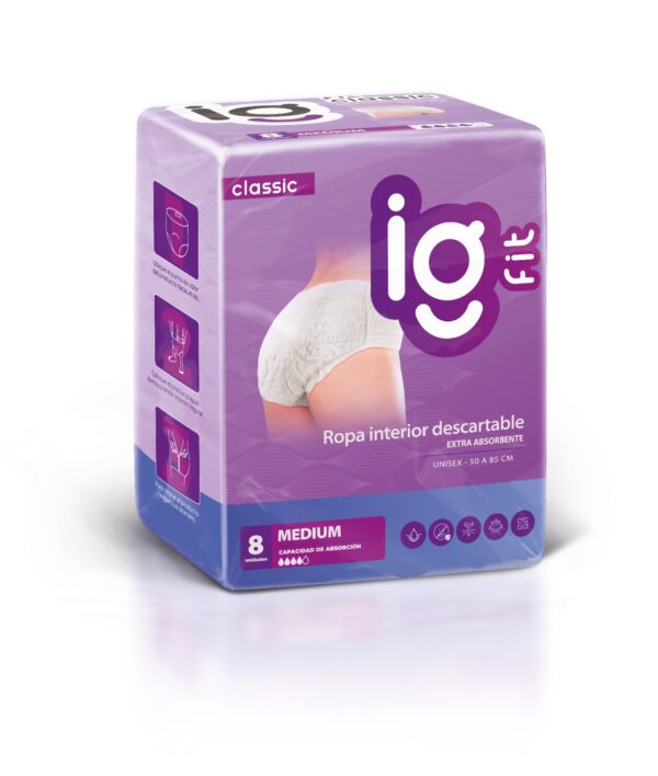 IG FIT ROPA INTERIOR M X8 UN.
