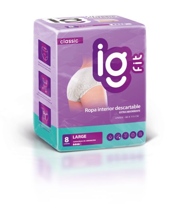 IG FIT ROPA INTERIOR G X8 UN.