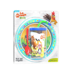 DISNEY BLISTER PLATO + VASO SPORT CANCIONES DE LA GRANJA