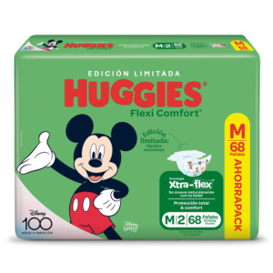 HUGGIES FLEXI COMFO M X68 UN.
