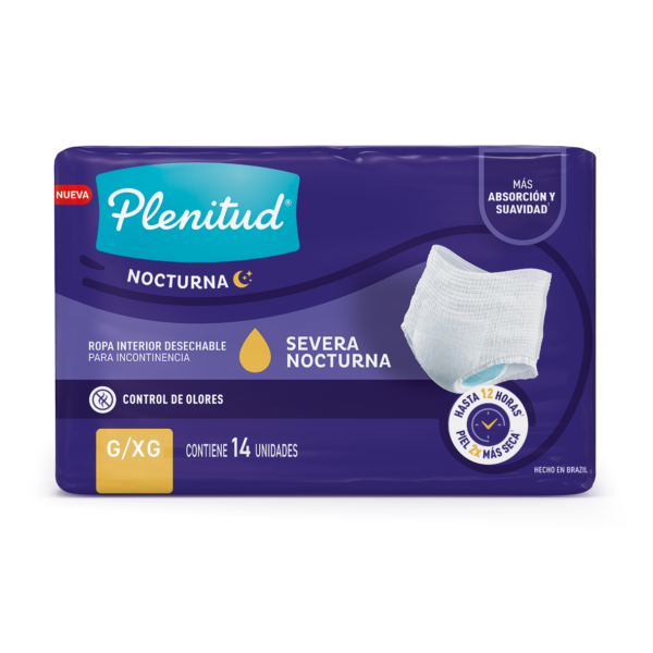 PLENITUD NOCTURNA ROPA INTERIOR DESECHABLE G/XG X14 UN.