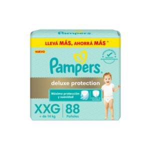 PAMPERS DELUXE GIGANTE XXG X88 UN.