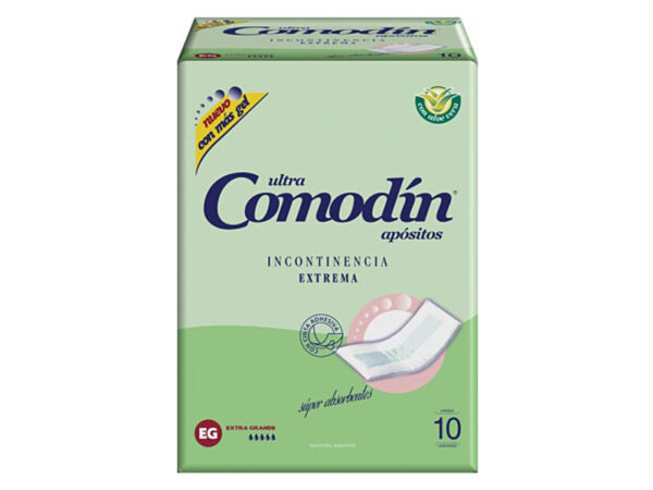 COMODÍN APÓSITO INCONTINENCIA EXTREMA X10 UN.