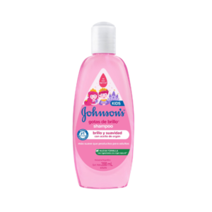 JOHNSON´S KIDS SHAMPOO GOTAS DE BRILLO 200 ML