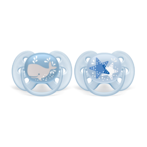 223/03 AVENT CHUPETE ULTRA SOFT X2U 6-18M