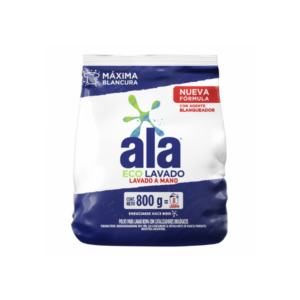 ALA JABÓN EN POLVO LAVADO A MANO X800 GR