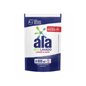ALA JABÓN LIQUIDO P/ LAVAR A MANO X800 ML