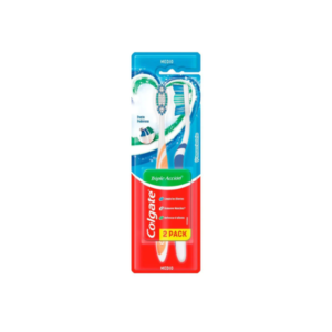 COLGATE CEPILLO TRIPLE ACCIÓN MEDIO X2 UN