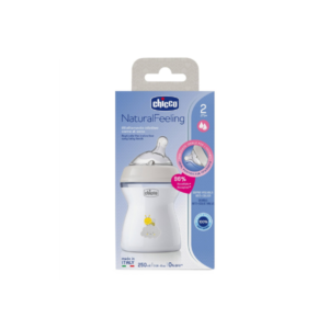 CHICCO MAMADERA NATURAL FEELING 250 ML +2M