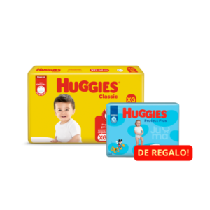 HUGGIES COMBO! CLASSIC XG X52 + PROTECT PLUS XG X8