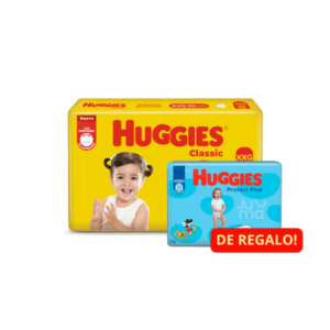 HUGGIES COMBO! CLASSIC XXG X50 + PROTECT PLUS XXG X8