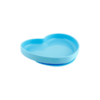 CHICCO PLATO SILICONA FORMA CORAZÓN CELESTE +9M (1)