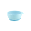CHICCO BOWL SILICONA CELESTE +6M (1)