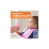 CHICCO VASO SILICONA ROSA +6M (1)