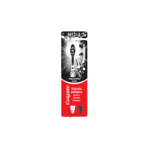 COLGATE CEPILLO MAX WHITE CARBÓN X2 UN.