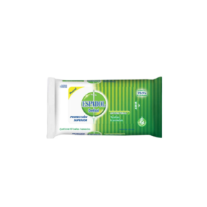 ESPADOL TOALLAS HUMEDAS ANTIBACTERIALES FLOWPACK 10 UN.