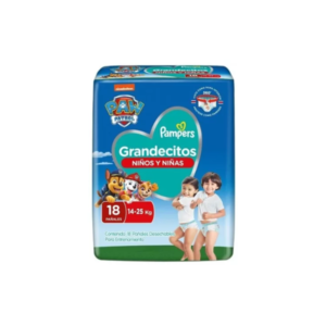 PAMPERS PANTS EASY UP XXG X18 UN.